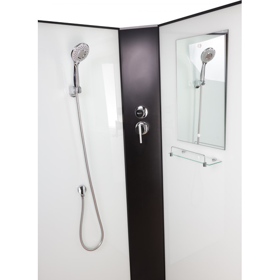 Душевая кабина Niagara 80x80 см NG-6707-14BKT, чёрный/прозрачное - фото 5