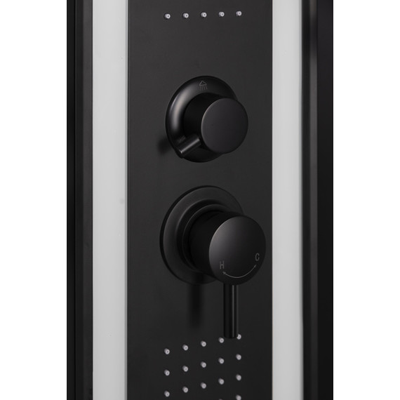 Гидробокс Niagara 100x100 см 69020134GDBLACK, чёрный/тонированное - фото 7