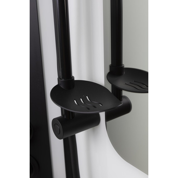 Гидробокс Niagara 100x100 см 69020134GDBLACK, чёрный/тонированное - фото 9