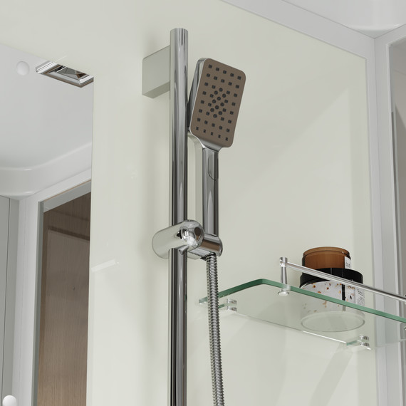 Душевая кабина Niagara 100x100 см ST100/15Q, белый/прозрачное - фото 7