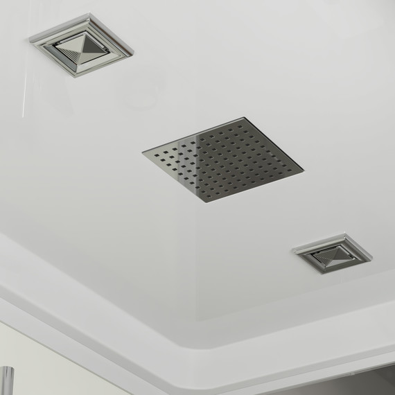 Душевая кабина Niagara 100x80 см ST100/80/15Q, белый/прозрачное - фото 6