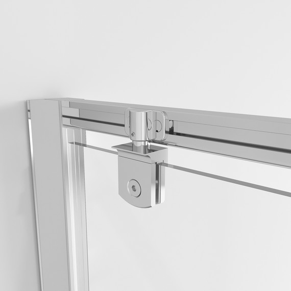 Душевая дверь Niagara Nova 90 см NG-66-9A, хром/прозрачное - фото 8