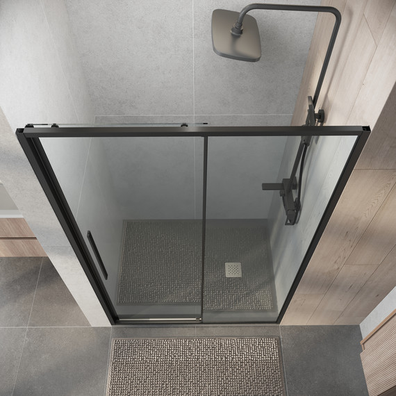 Душевая дверь Niagara Nova 130 см NG-34-13AGR, графит матовый/прозрачное - фото 6