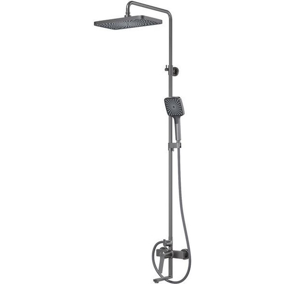 Душевая стойка Iddis Parker PARGM3Fi06, графит матовый - фото 2