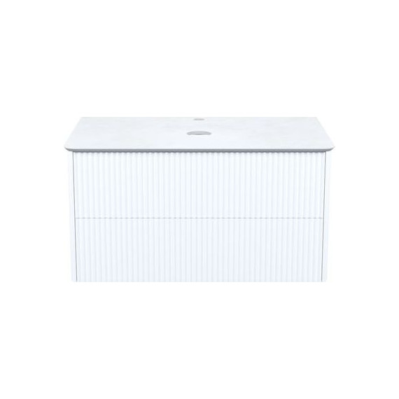 Тумба подвесная со столешницей Iddis Aiger 80 см AIG80W0i95K, белый - фото 3