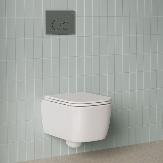 Унитаз подвесной безободковый Iddis Bridge BRIRNSEi25 с тонкой крышкой микролифт - фото 4