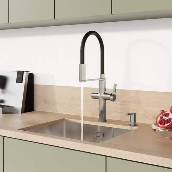 Смеситель для кухни Iddis Ikon IKNBNFFi05, сатин, Цвет производителя: сатин - фото 2