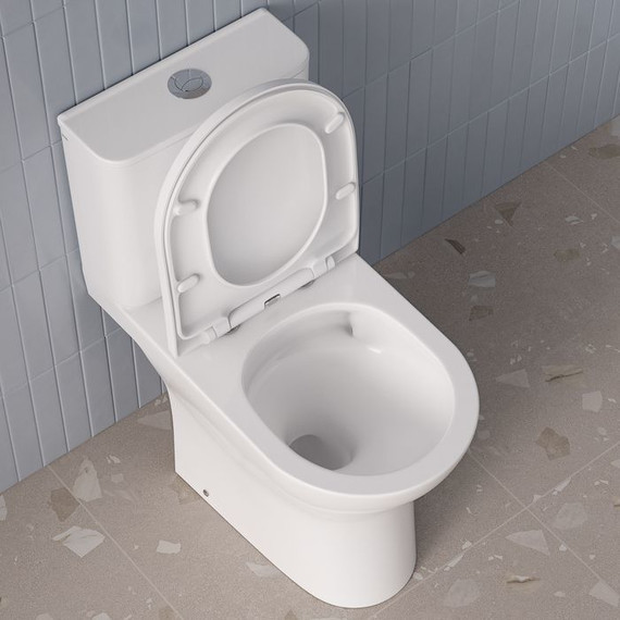 Унитаз-компакт безободковый Iddis Zodiac X ZODRDSEi24 с крышкой микролифт (система смыва Торнадо) - фото 8