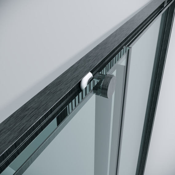 Душевое ограждение Grossman Galaxy 70x70 см 300.K33.01.7070.42.00, графит сатин/прозрачное - фото 8