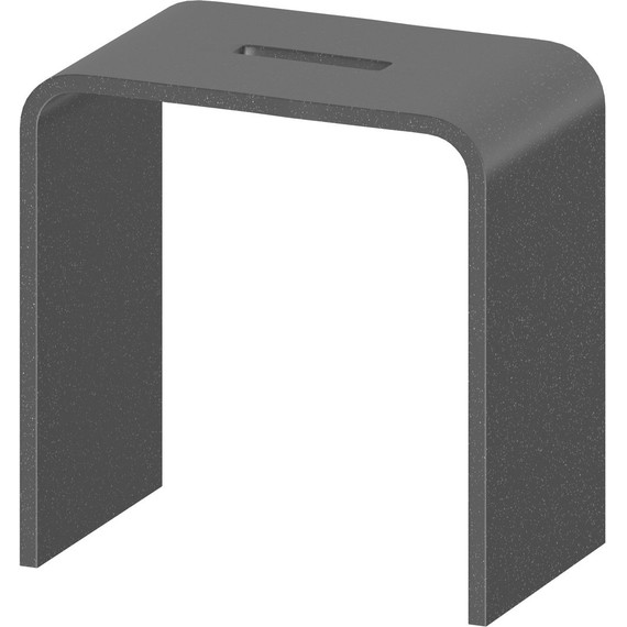 Стул для душевых кабин Taliente Sgabello TA-STOOL41-nero, чёрный, Цвет производителя: чёрный - фото 