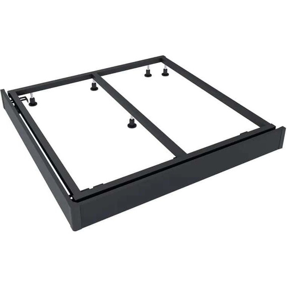 Панель для душевого поддона Taliente 100x100 см FPSE-ST-100B, чёрный - фото 4