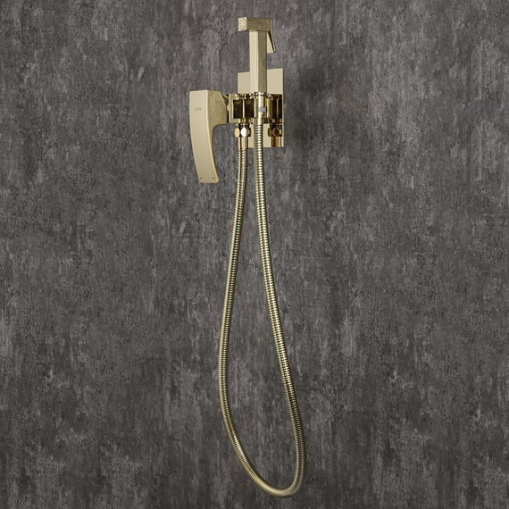 Набор для гигиенического душа Gappo G7207-3, золото - фото 17