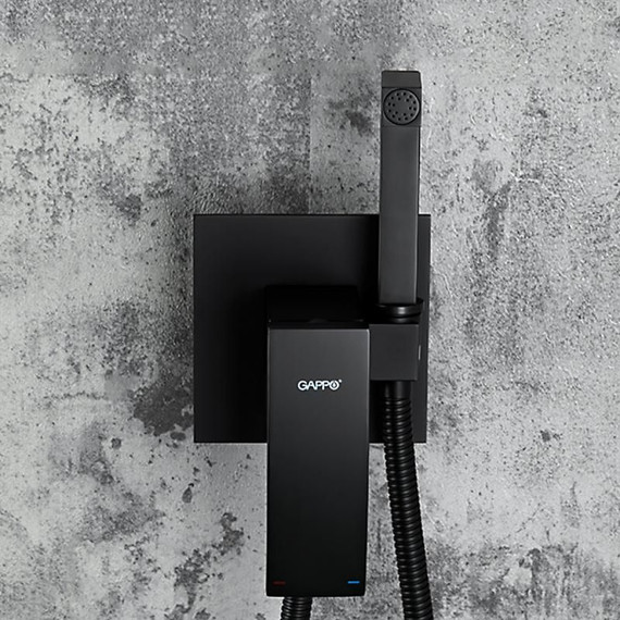 Набор для гигиенического душа Gappo G7207-6, черный - фото 9