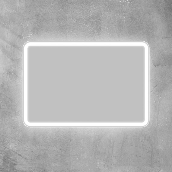 Зеркало BelBagno SPC-MAR-900-600-LED-BTN 90 см - фото 3