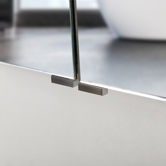 Зеркало-шкаф BelBagno SPC-2A-DL-BL-900 90 см, хром - фото 6