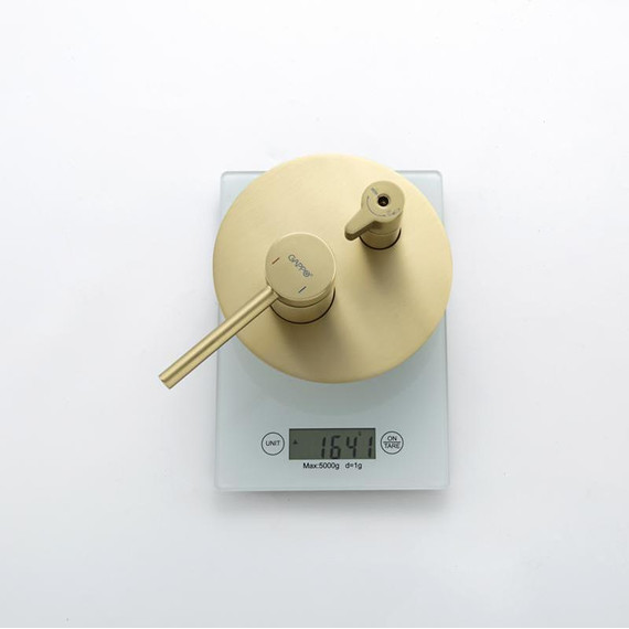 Душевая система для ванны Gappo G06-3 G7106-3, золото сатин, Цвет производителя: золото сатин - фото 22