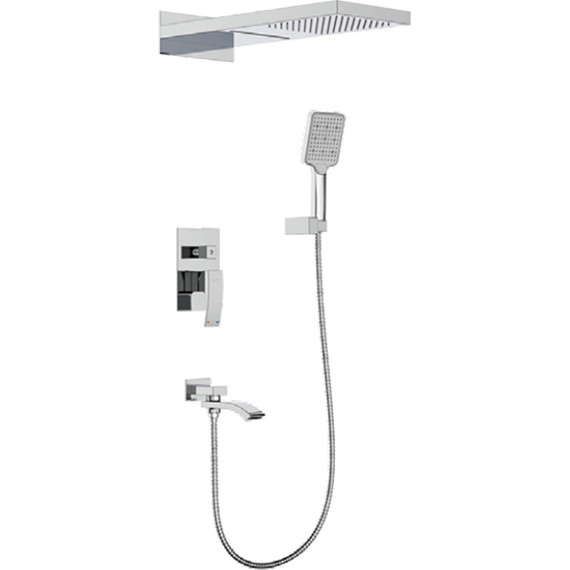 Душевая система для ванны Gappo G07 G7107-70, Цвет производителя: хром - фото 