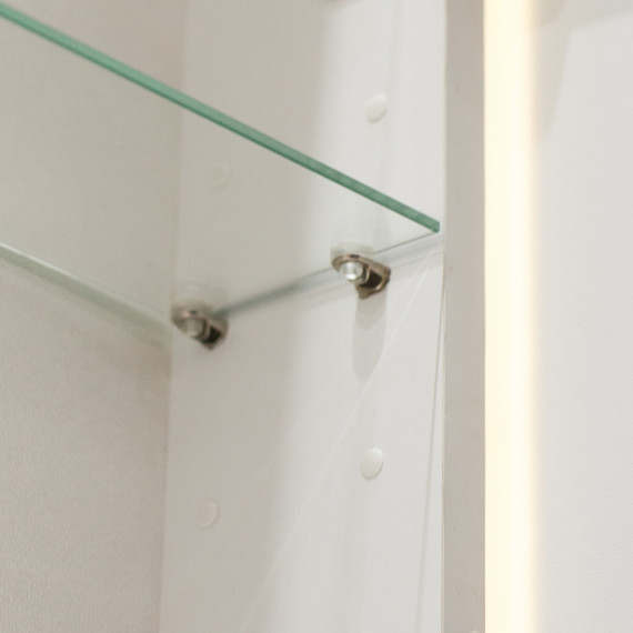 Зеркало-шкаф BelBagno 40 см SPC-MAR-400/800-1A-LED-TCH - фото 8