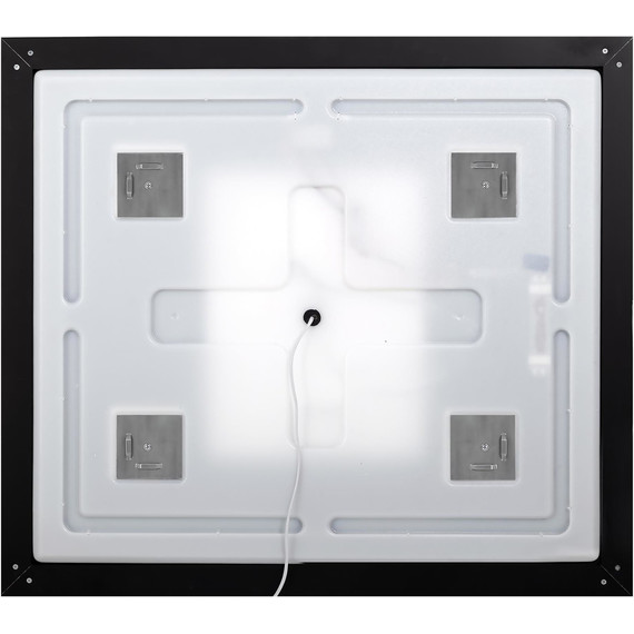 Зеркало BelBagno 98x68 см SPC-KRAFT-985-685-TCH-WARM-NERO, черный - фото 4