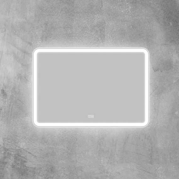 Зеркало BelBagno 90x60 см SPC-MAR-900-600-LED-TCH-WARM - фото 3