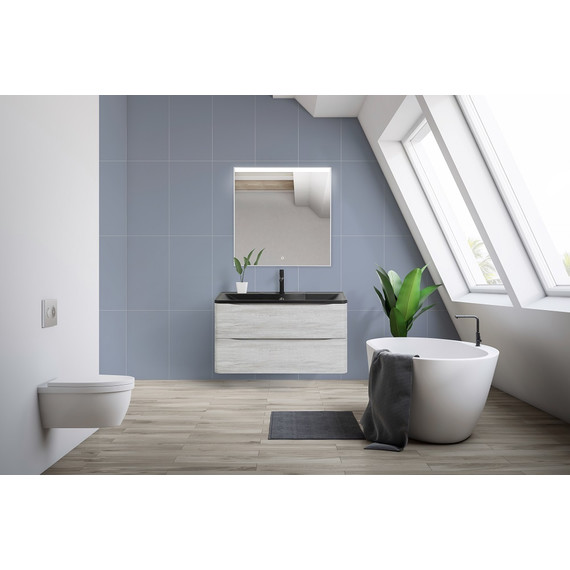 Зеркало BelBagno Uno 80 см SPC-UNO-800-800-TCH - фото 9