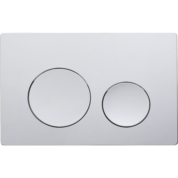 Кнопка смыва Azario AZ-003.02, хром глянцевый - фото 