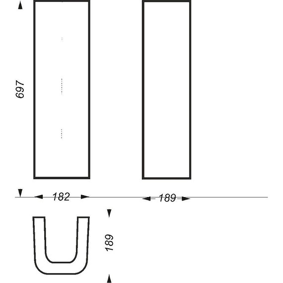 Пьедестал Sanita Luxe Next PD.FS/Next/N/WHT.G/S1 - фото 2