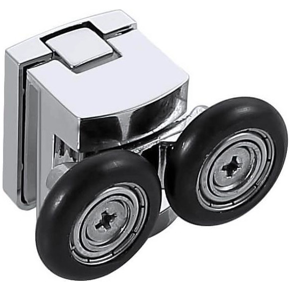 Душевое ограждение Aquatek 80x80 см AQ ARI KV 08020GM, оружейная сталь/прозрачное - фото 5