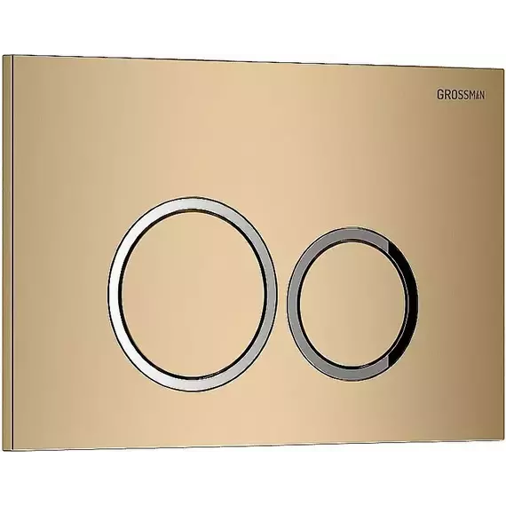 Кнопка смыва Grossman Cosmo 700.K31.02.310.310RUS, золото матовое - фото 4