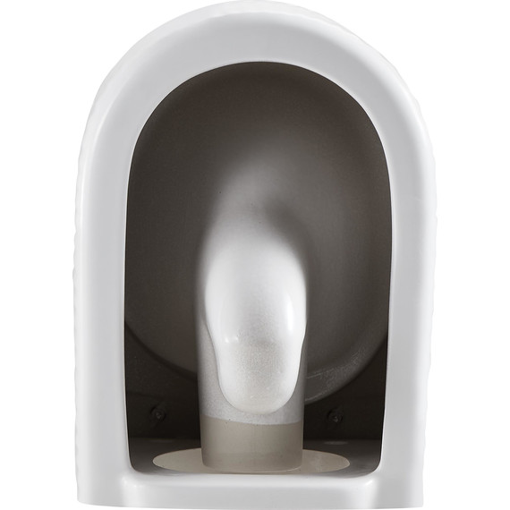 Унитаз подвесной безободковый Grossman GR-4408SQ с крышкой микролифт (Система смыва торнадо) - фото 11