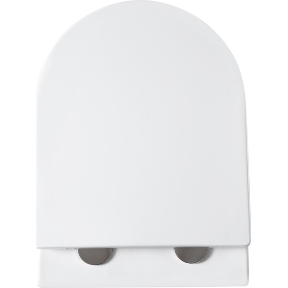 Унитаз подвесной безободковый Grossman GR-4408SQ с крышкой микролифт (Система смыва торнадо) - фото 10