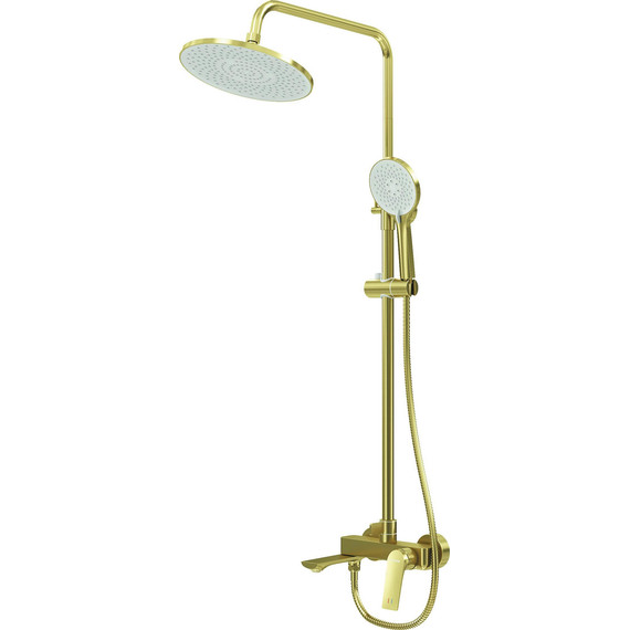 Душевая стойка Grossman Galaxy 500.K35.01.320, золото, Цвет производителя: золото - фото 2