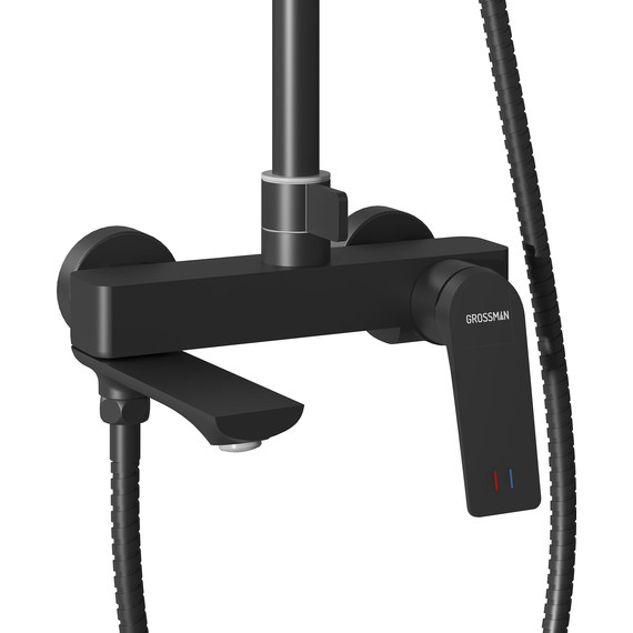 Душевая стойка Grossman Cosmo 500.K35.02.210, чёрный, Цвет производителя: чёрный - фото 7