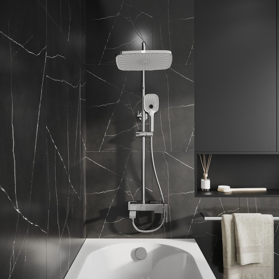 Душевая стойка Grossman Pragma 500.K35.03.100, Цвет производителя: хром - фото 4