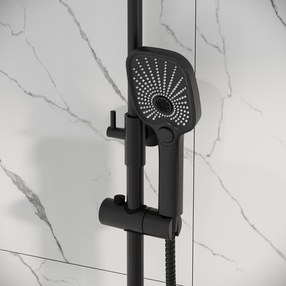 Душевая стойка Grossman Pragma 500.K35.03.210, чёрный, Цвет производителя: чёрный - фото 5