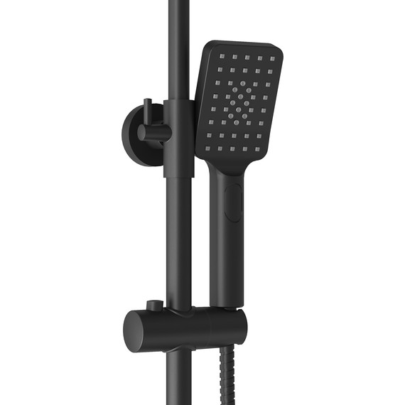 Душевая стойка Grossman Style 500.K35.05.210, чёрный, Цвет производителя: чёрный - фото 6