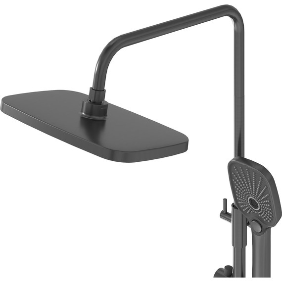 Душевая стойка Grossman Advans 500.K35.09.420, графит, Цвет производителя: графит - фото 6