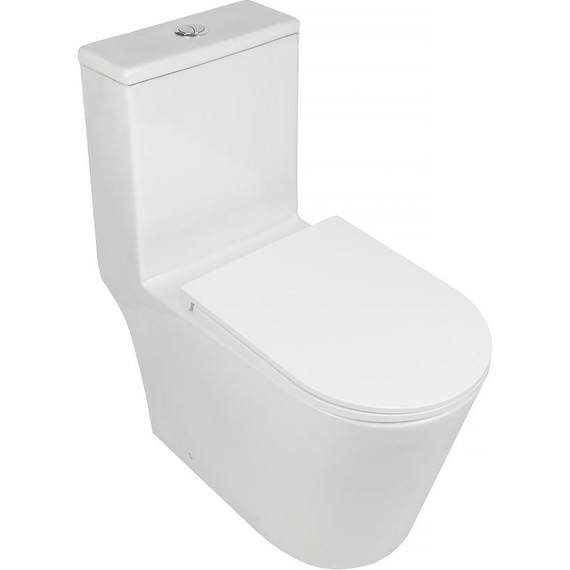 Унитаз-моноблок AN Rain с крышкой микролифт (система смыва Торнадо) - фото 3