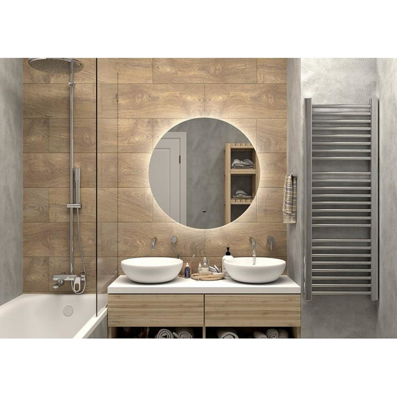 Зеркало для ванной комнаты AN Сальса 80 см - фото 8