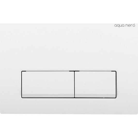 Кнопка смыва AN Slim-1, белый глянцевый - фото 