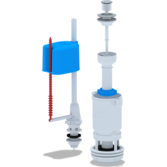 Сливной механизм Ани Пласт WC4550M - фото 