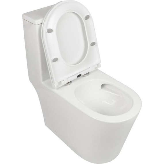 Унитаз-моноблок AN Rain с крышкой микролифт (система смыва Торнадо) - фото 16