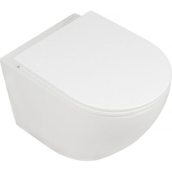 Унитаз подвесной безободковый AN Sky с крышкой микролифт - фото 