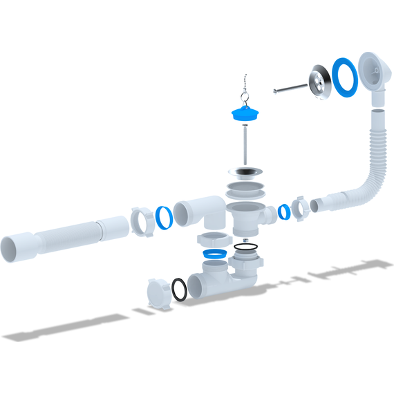 Сифон для ванны Ани Пласт E255 - фото 2