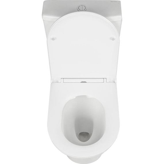 Унитаз-компакт безободковый AN Star с крышкой микролифт - фото 13