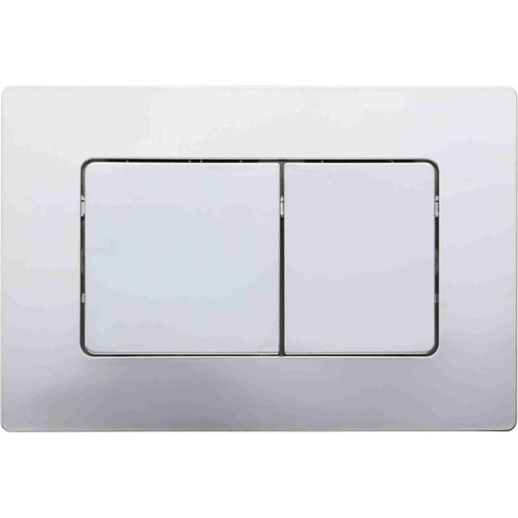 Кнопка смыва AN Slim-3, хром глянцевый - фото 