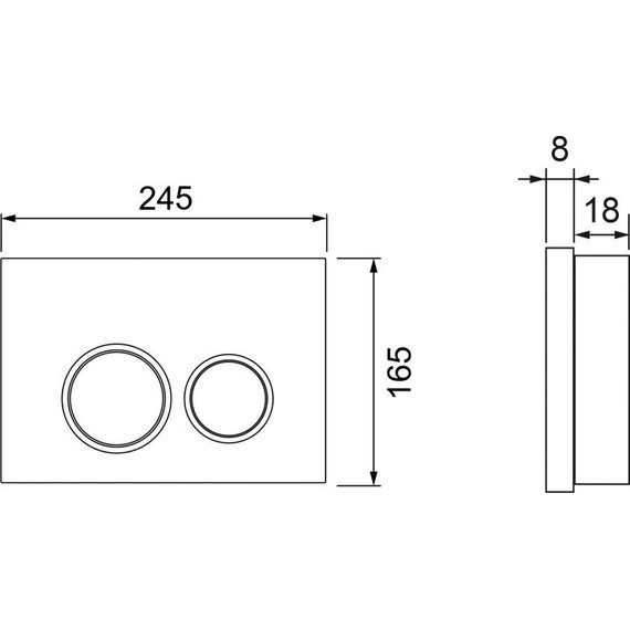 Инсталляция для подвесного унитаза TECEspring S401101 (кнопка хром глянцевый) - фото 6