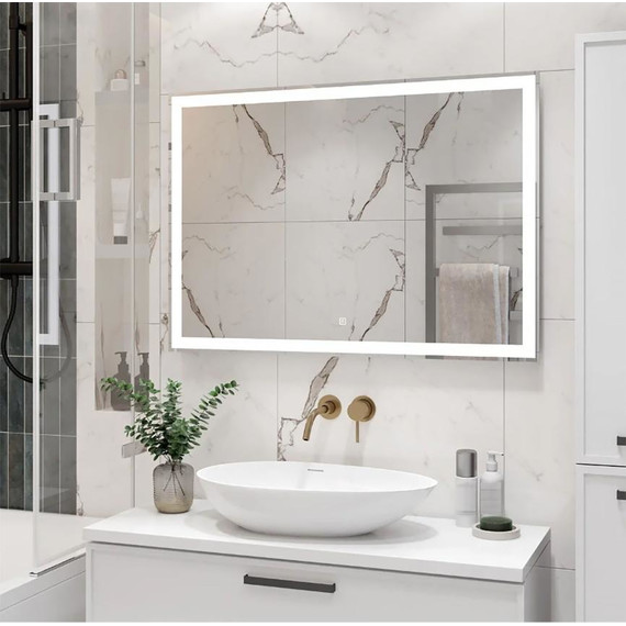 Зеркало для ванной комнаты AN Диско 100 см - фото 3