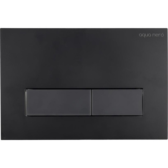 Кнопка смыва AN-1, чёрный матовый - фото 