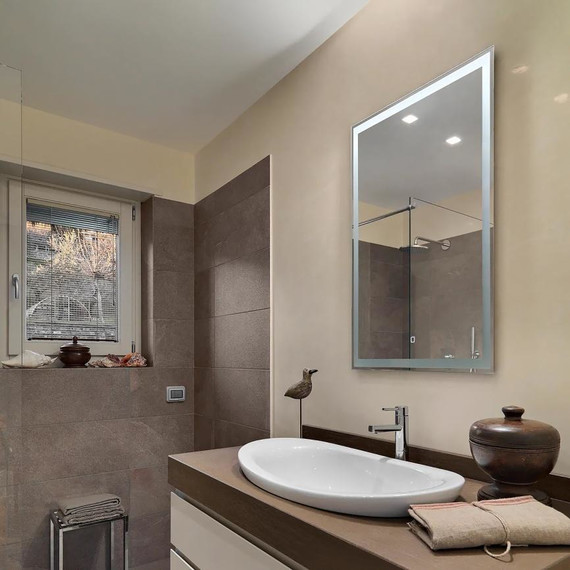 Зеркало для ванной комнаты AN Фанк 60 см - фото 3